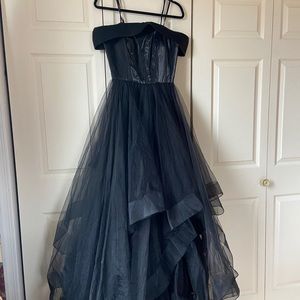 NWOT Black Tie Gown